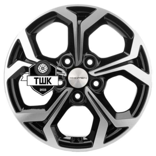 6,5x16/5x108 ET50 D63,3 KHW1606 (Focus) Black-FP