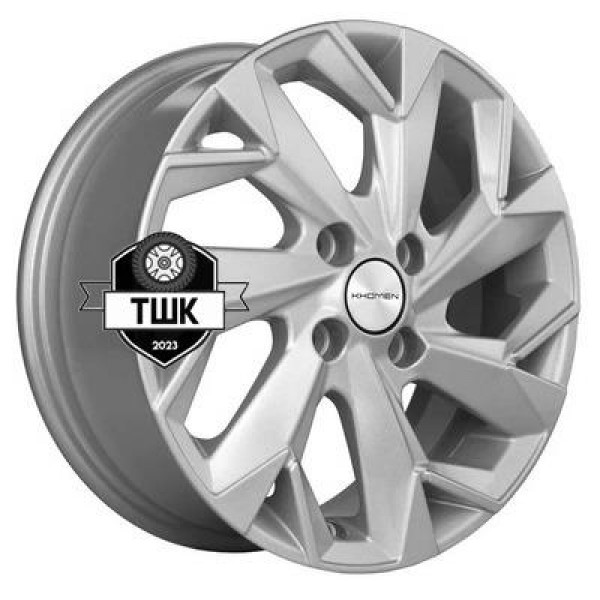 5,5x14/4x100 ET43 D60,1 KHW1402 (Toyota Corolla) F-Silver