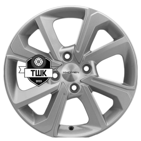 6x15/4x100 ET37 D60,1 KHW1501 (XRay) F-Silver
