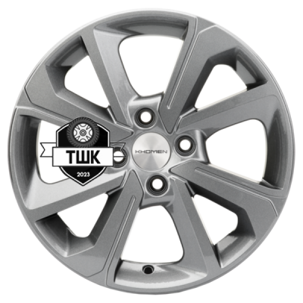 6x15/4x100 ET37 D60,1 KHW1501 (XRay) Gray