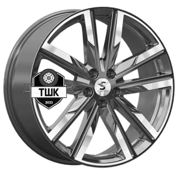8x20/5x108 ET46 D63,35 КР014 (Geely Tugella) Diamond Gloss Graphite