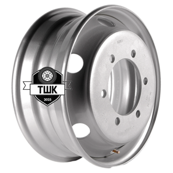 6x17,5/6x222,25 ET135 D164 Sil (YZ) (12 мм) Азия (HD72,78, HINO, ISUZU)